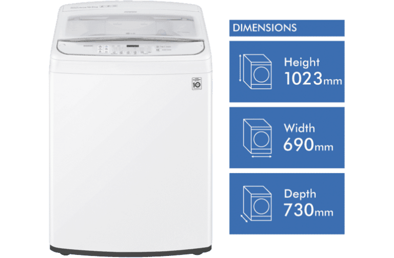 LG 10kg Top Load Washing Machine